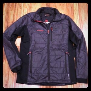 Mammut men’s Polartec Alpha ski jacket, black, XL